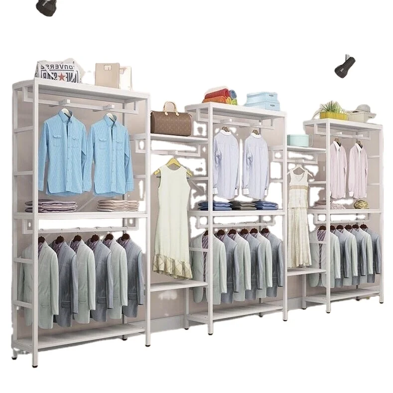 2022 Высококачественная модная вешалка для одежды вешалки платьев магазин Золотая