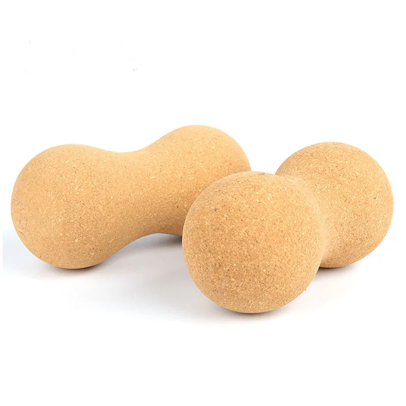 36cm 75cm Eco Friendly Custom Logo Cork Massage Ball Sustainable Fitness Natural Cork Yoga Block Mat Cork Balls