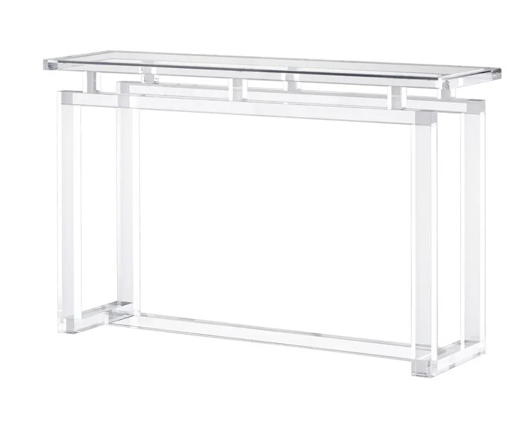 Акриловая консоль, консоль современного дизайна, оптовая продажа, стеклянный стол консоли