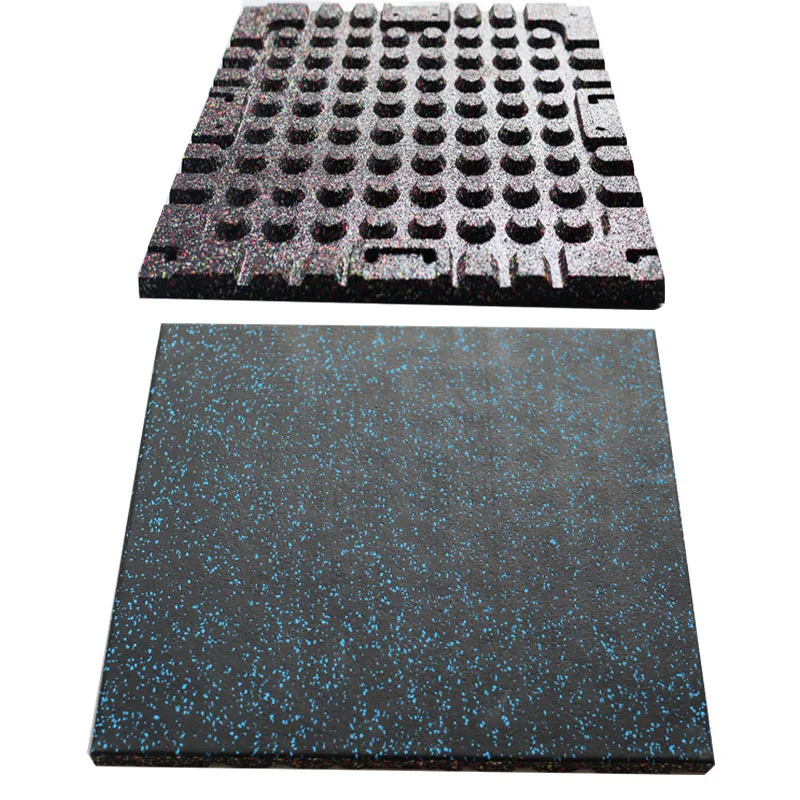 2021 Wholesale Cheap High Density Rubber Floor Mat Sport Colorful Gym Rubber Flooring Mat Floor Non Toxic Indoor Heavy Duty