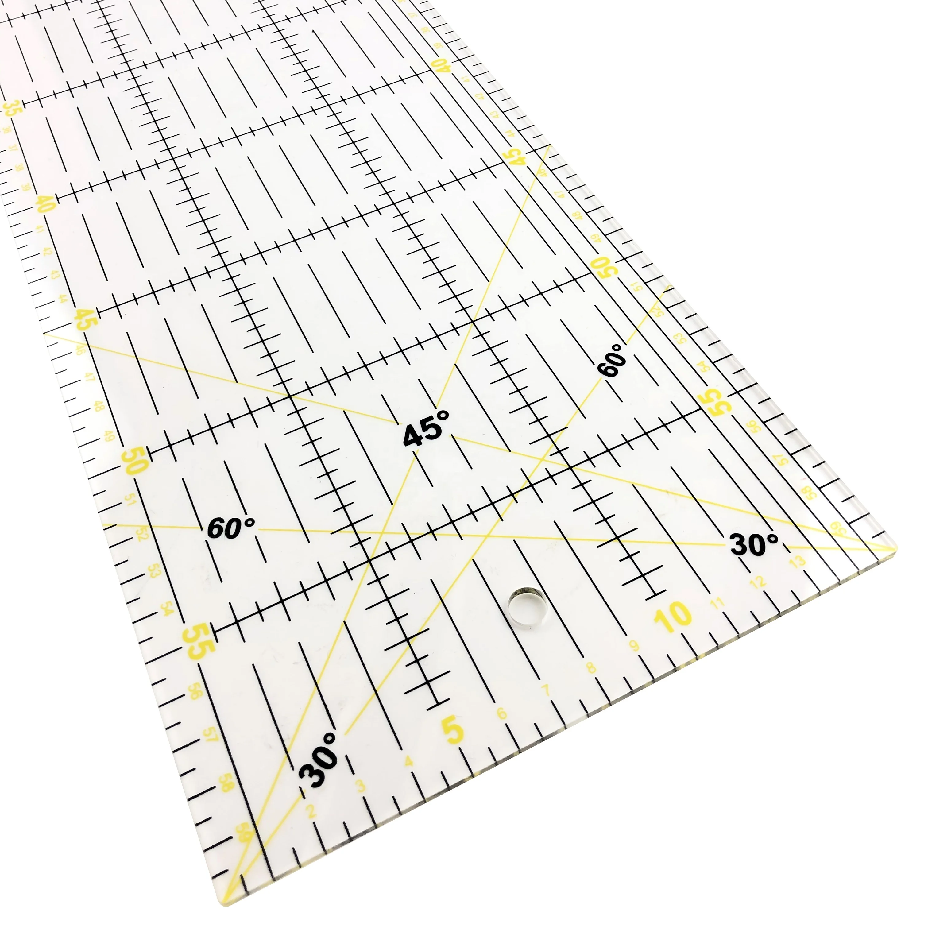 15*60 cm Non Slip Custom Acrylic Ruler for Sewing
