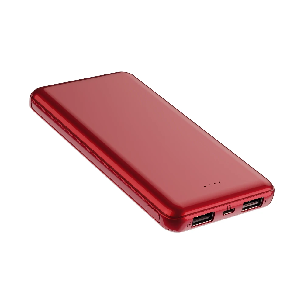 Cheap price high capacity portable dual usb output 10000 mah powerbank,led screen power bank 10000mah