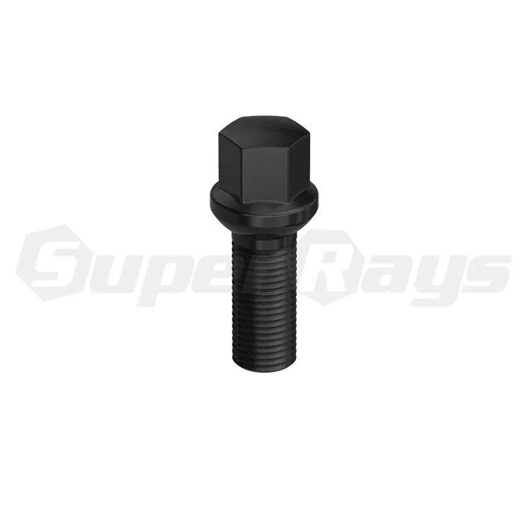 B003-BLACK,HEX SPHERE BOLT,SR13,Hex=17mm,OD=22mm, L,H,M,Can be defined,Class10.9,Box Packing