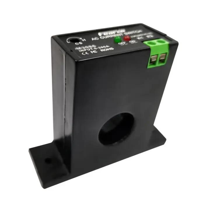 Normally Open Current Sensor Adjustable AC 1-200A Leakage Relay current sensing switch 120v