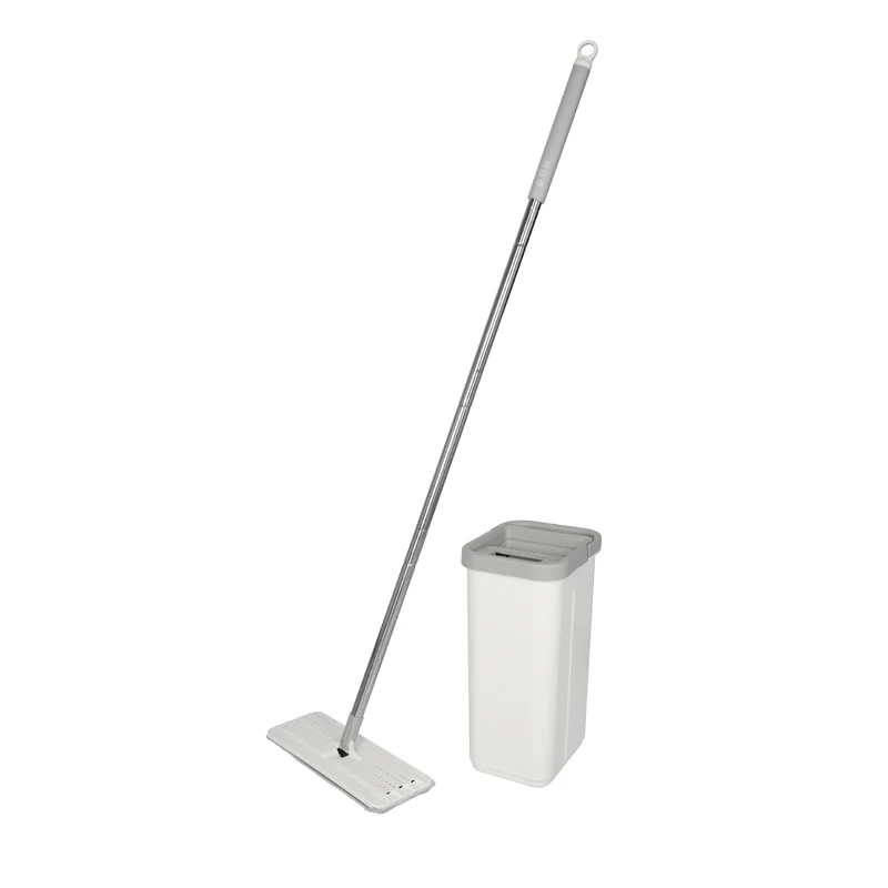 Flat Quick Clean Mop 360 Microfiber Telescopic Floor Duster Cleaning Water Squeeze Mop Bucket with Home Dry and Wet mop
