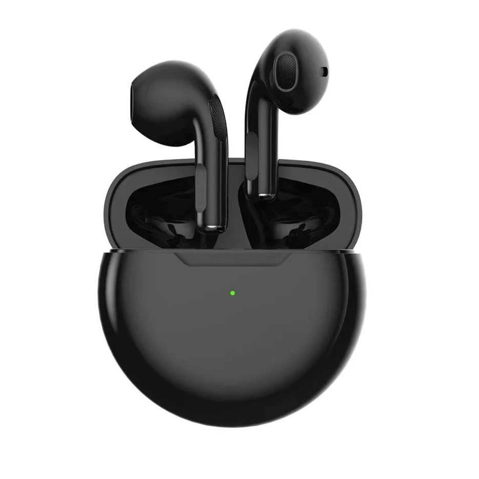 BT wireless headset earbud bass headset Air Pro 6 sports headset with microphone for smartphones