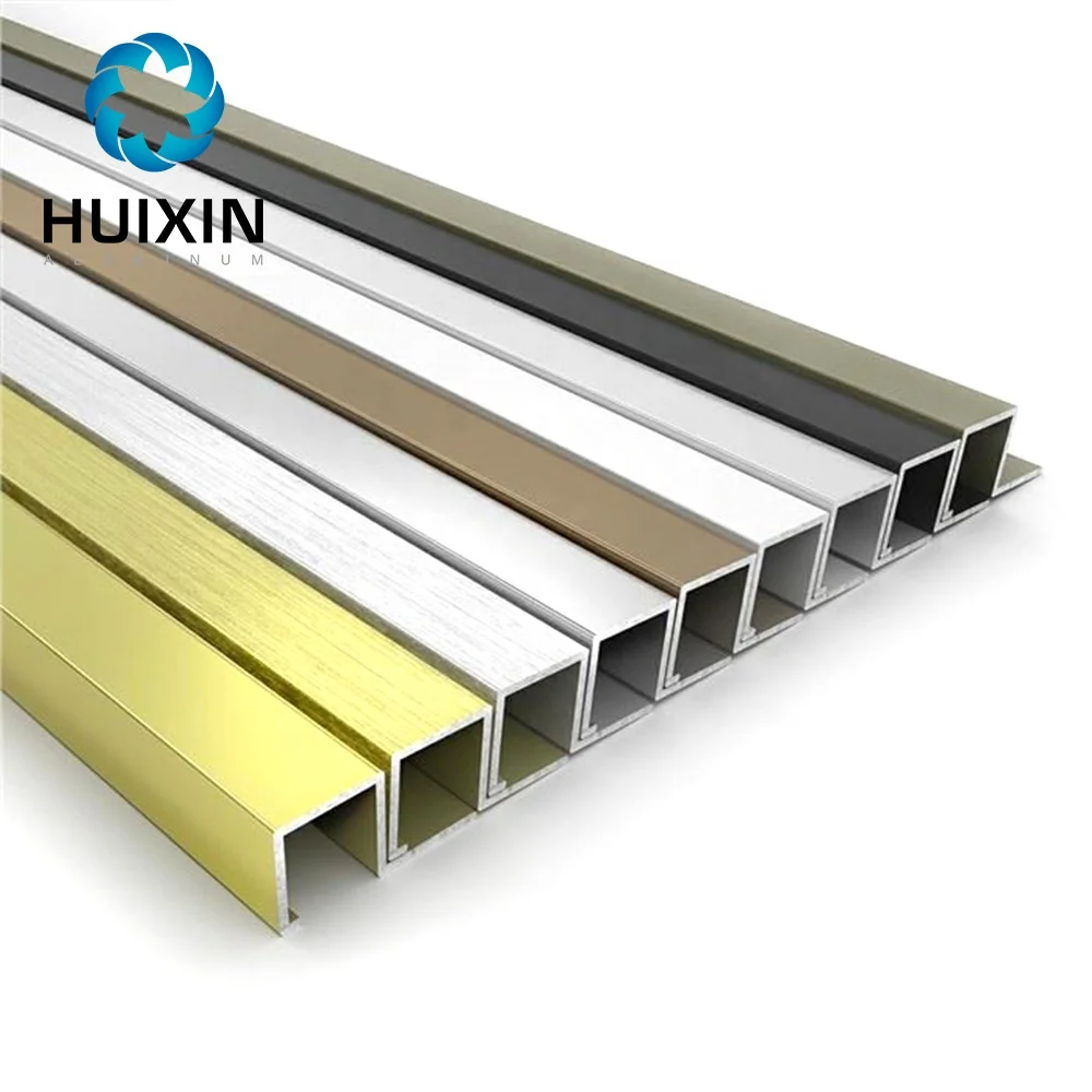 Top Quality U Shape Aluminum Decorative Profile Tile Trim for Interior Wall