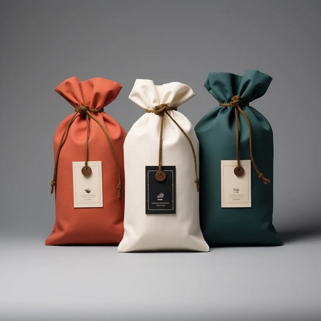 huahao Factory Retail Reusable Washable Biodegradable Muslin 100% Natural Cotton Drawstring Bag With Logo