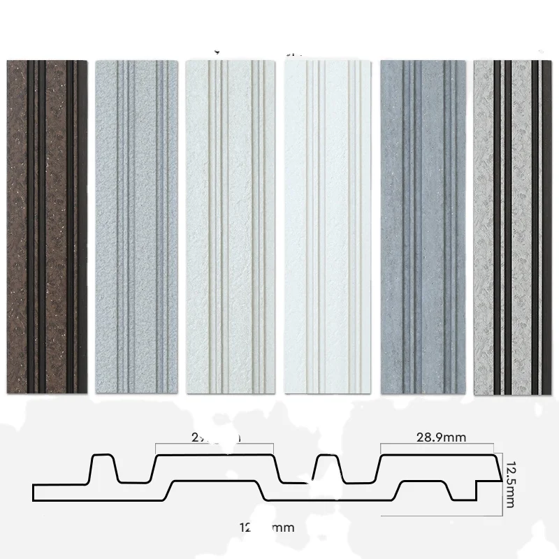 Wangbin JP29 New Colors Charcoal Louvers Interior Decoration PS  3D Other Wallpaper/Wall Panel