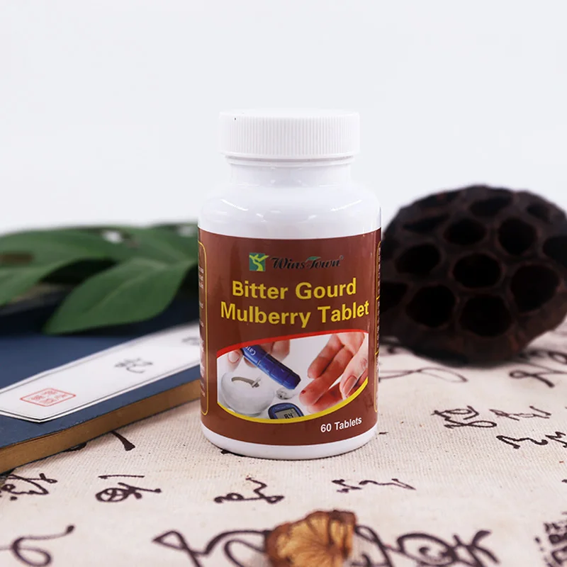 Winstown bitter gourd mulberry tablet Promote insulin secretion corn beard bitter melon and mulberry leaf tablet