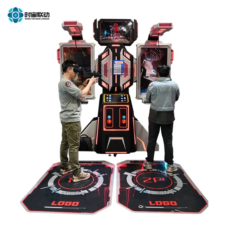 9dvr future fighter pair battle shooting motion sense interactive game VR future battlefield virtual reality game machine