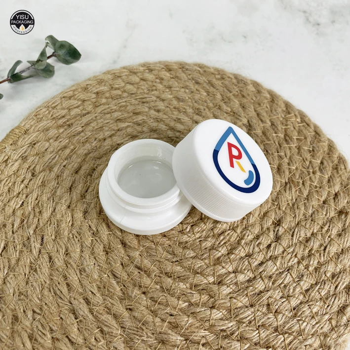 Custom empty small black 3ml 5ml 7ml 9ml square round triangular glass childproof dab concentrate containers jar