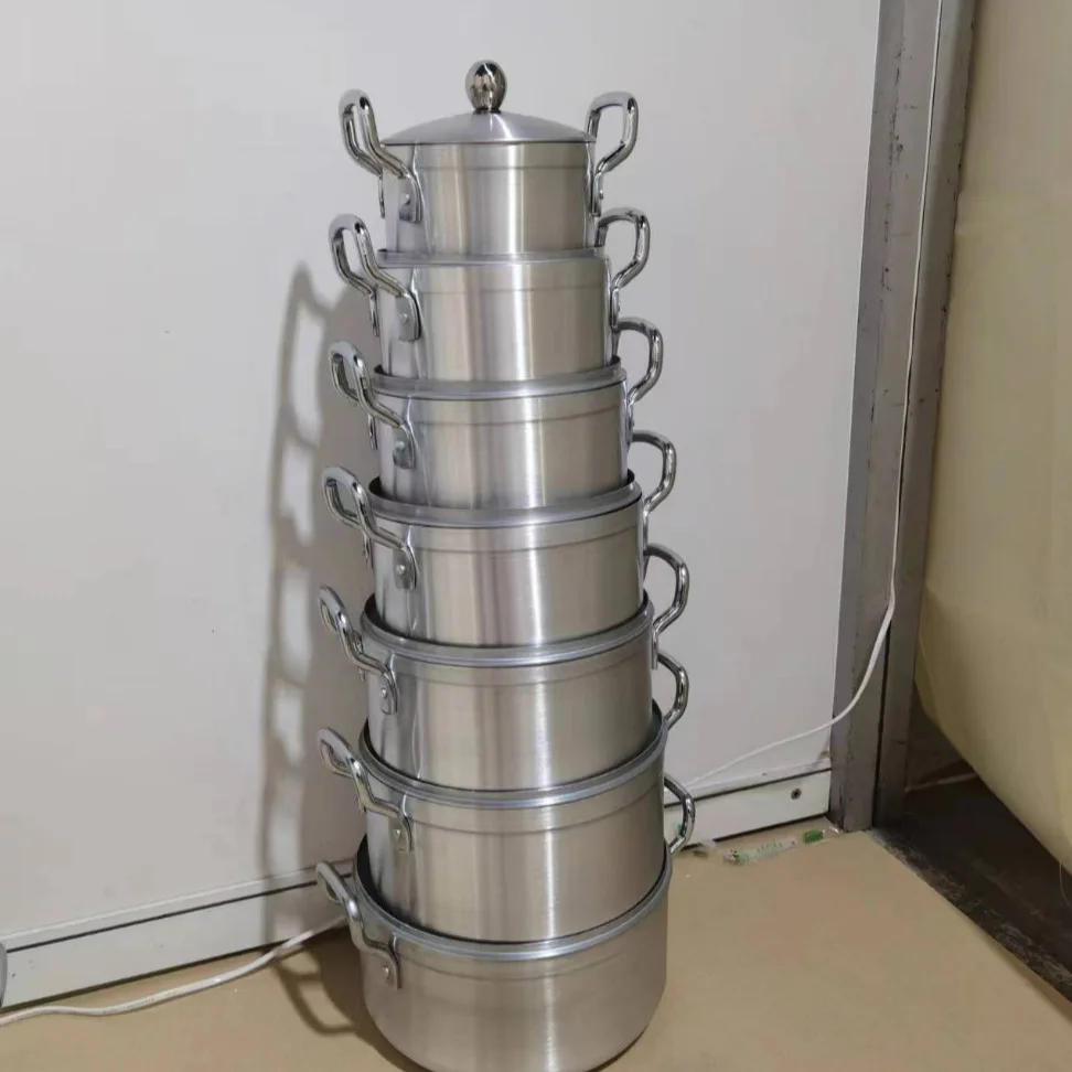 Pot sanding pot 7-piece set popular soup pot set 16/18/20/22/24/26/28 SET