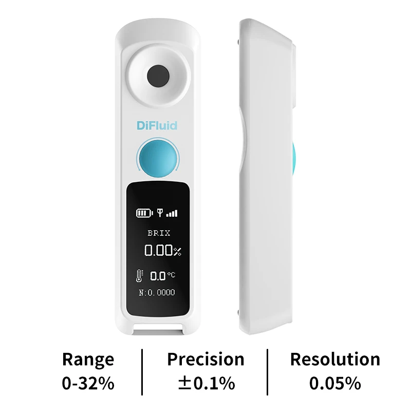 0~32% IP67 Digital Handheld Portable Test Meter Honey Sugar Brix Refractometer