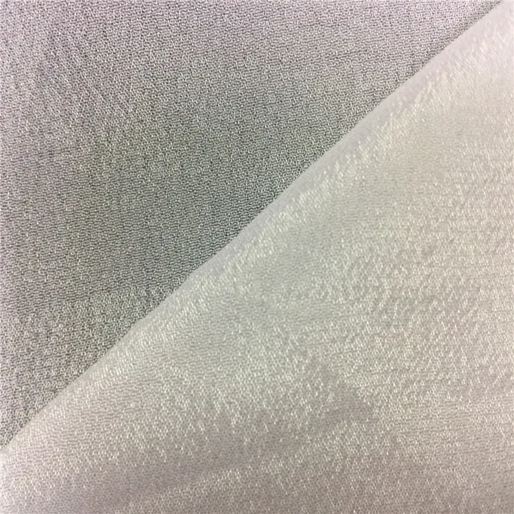HIgh Quality 50D Crinkle 100% Viscose Georgette Fabric Shinning Fabric for Clothing
