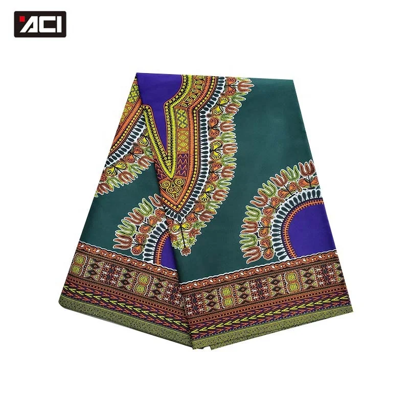 
ACI New Arrivals Dashiki Dress African Fabric Ankara African Wax Prints 6 Yards/Pcs Polyester Material Nigeria Wax Batik Fabric 