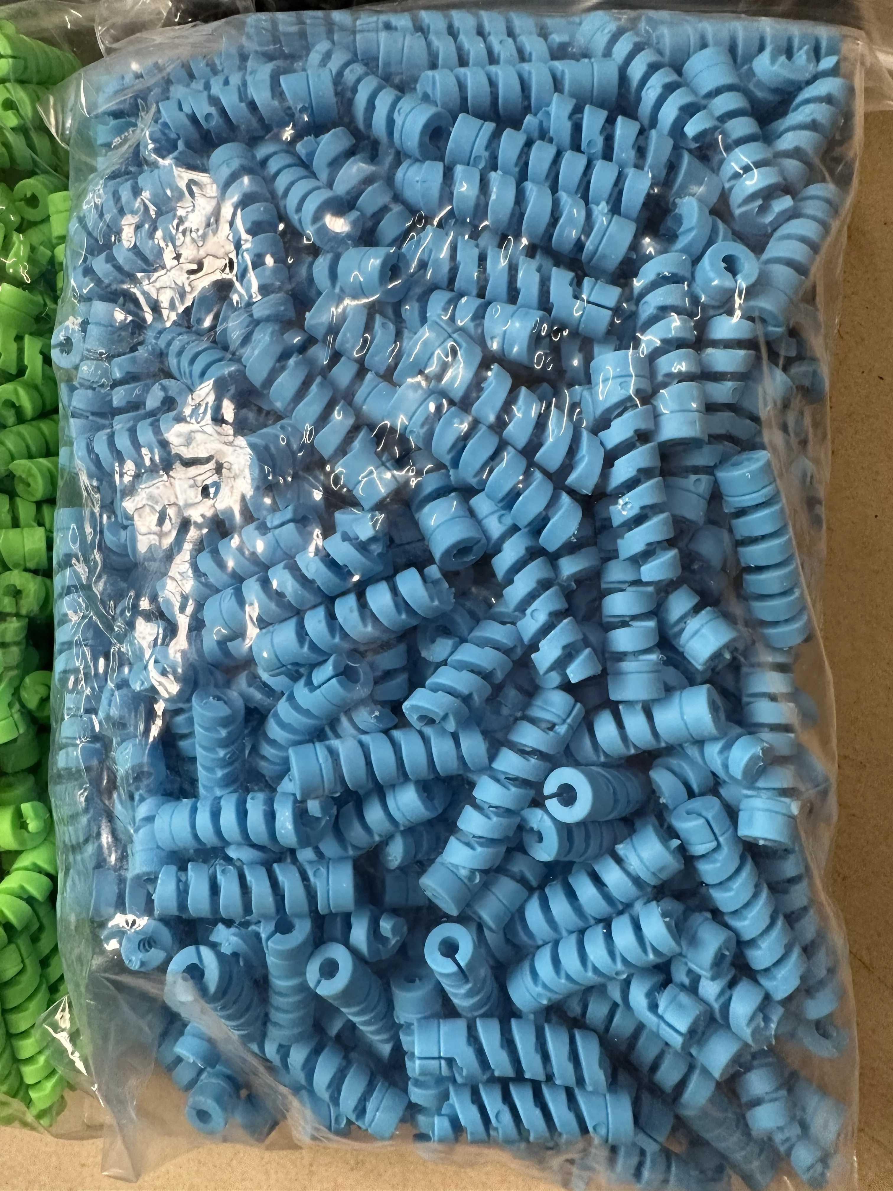 DS2344 Cable Protector Universal Silicone Data Cable Spiral Winder Wire Cord Organizer Cover for USB Charger Cable Cord