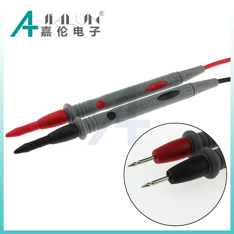 Цифровой мультиметр JIALUN, игольчатый провод, испытательный кабель 1000 в 20 А 10 А, испытательный провод