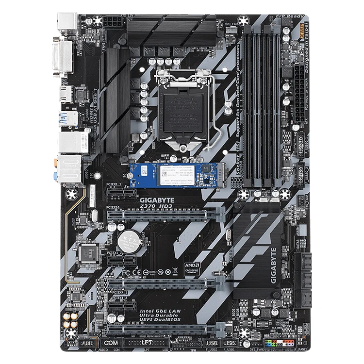 HD3-OP GIGABYTE Z370 с 32 Гб Intel Optane Memory LGA 1151 чипсет игровые Материнские платы