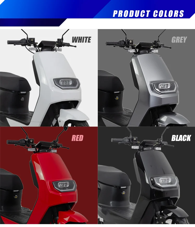 3000W electric scooter ,max speed 45km/h  ( 25km/h version optional), lithium battery