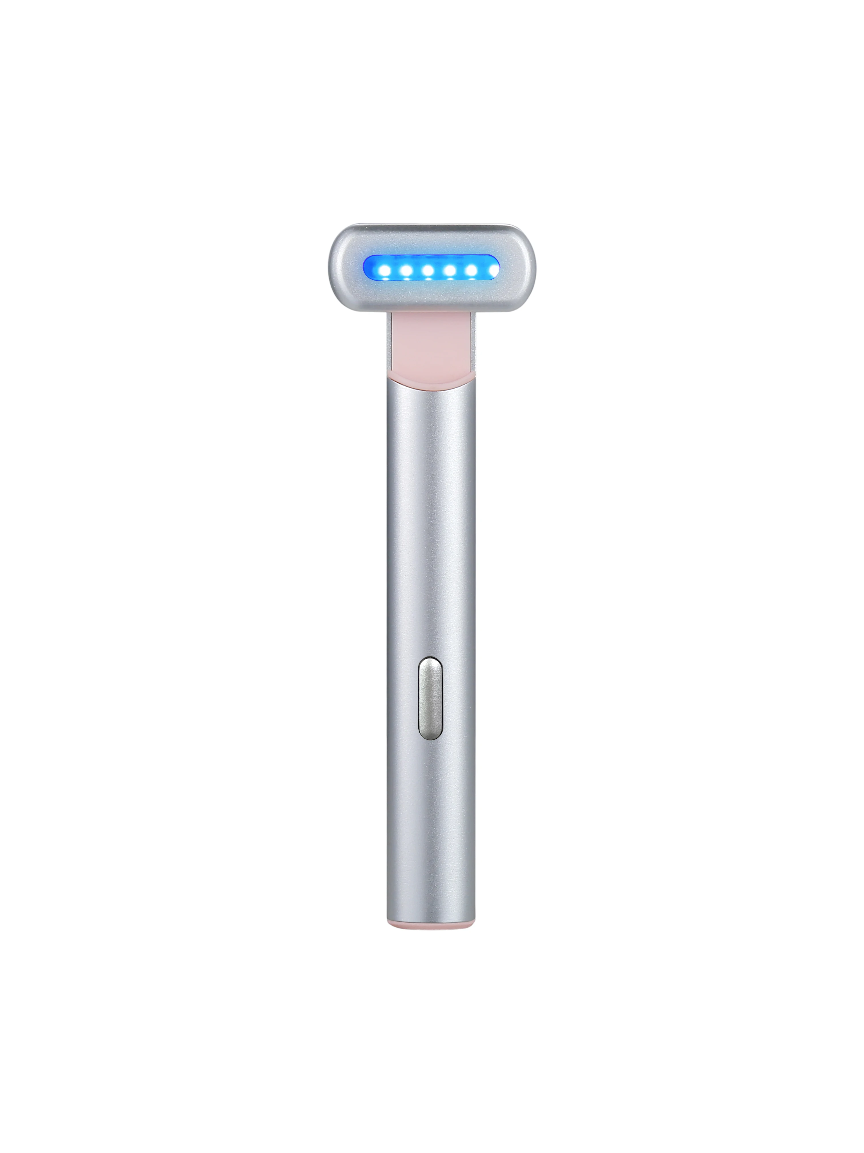 Rotatable EMS Skincare Vibration Face Wand Anti Aging Beauty Equipment LED Eye Massager Pen Red Light Therapy  Skin Renew Device