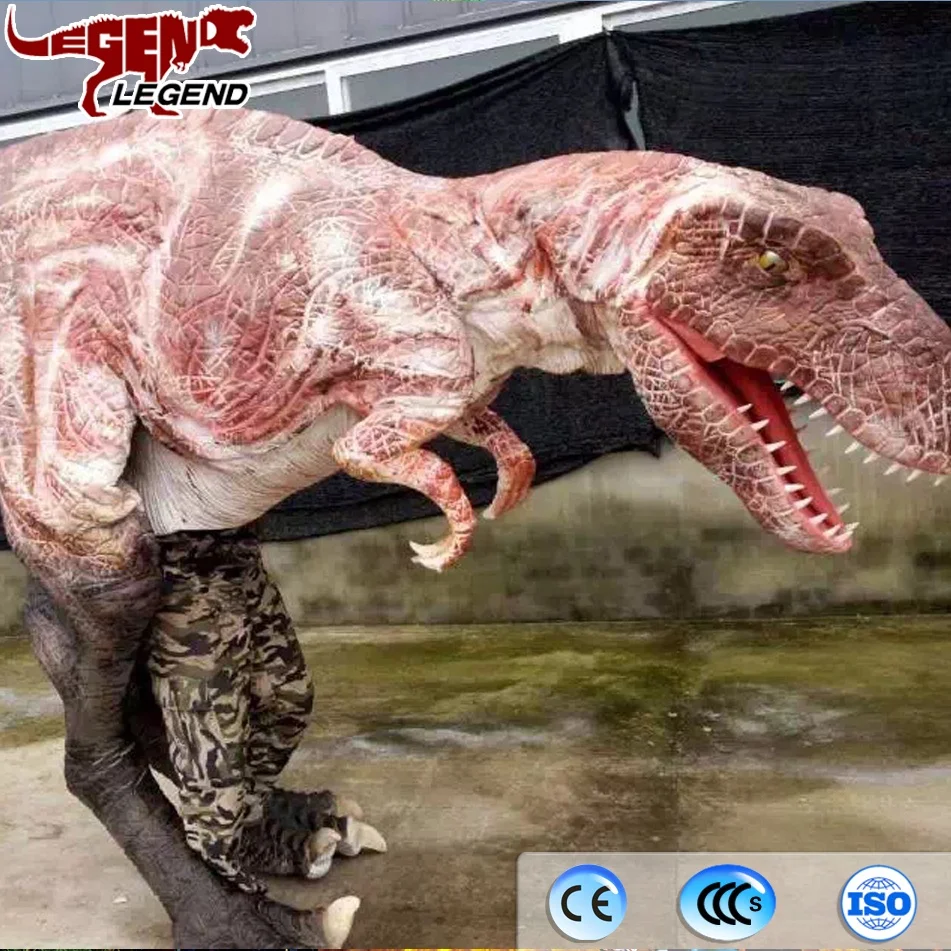 
Professional Rubber Life Size Dinosaur Costume From Zigong 