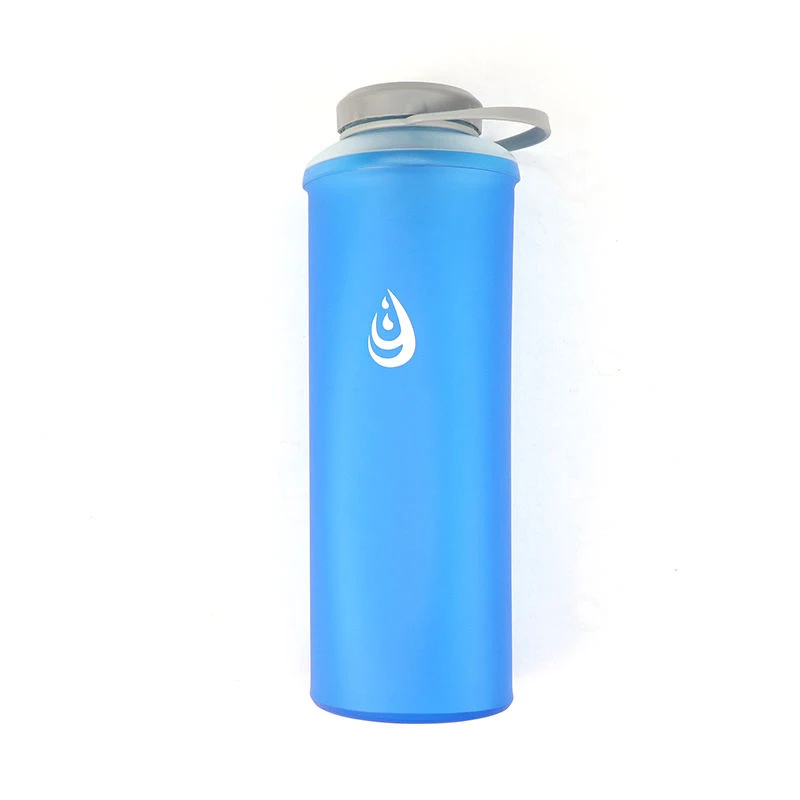 Oem/Odm Water Bottle Flask 1L 1.5L Tpu Eva Peva Drinking Running Foldable Collapsible Sport Bottle Soft Flask Water Bottles