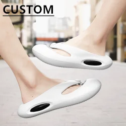 Customized Unisex adult outdoor and house casual flip flops slipper EVA men flip-flop summer beach men antiskid Sport shoes