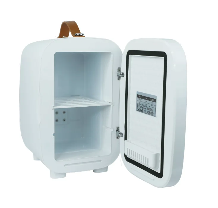 6L with 8 cans Wholesale Hot 10L DC 12V  AC 110V 230V Small Refrigerator CustomHotel Mini Bar beauty car Fridge