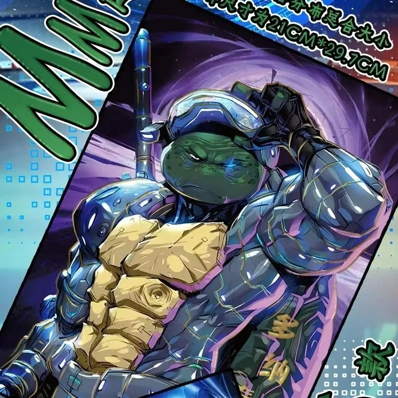 Wholesale Ninjas Turtles Collectible Cards Japan Anime Figure Teenage Mutants Game Playing TCG Card Board Game Toys Kids Gifts