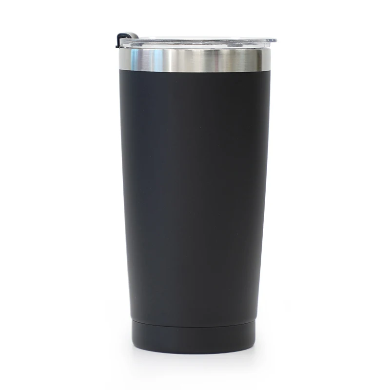 Wholesale double wall thermos vacuum insulated stainless steel icy water bottle truck driver mug