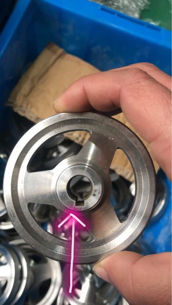 
60MM Milling Machine SUS stainless steel Revolving Handwheel Handle 