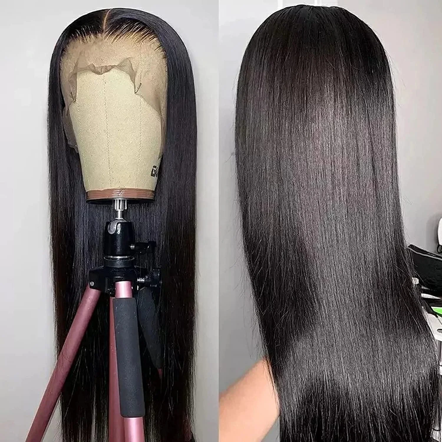 Wholesale 4x4 13x4 13x6 Thin HD Lace Frontal Closure,Transparent Swiss Lace Frontal Vendor,Film Transparent HD Lace Frontal Wig