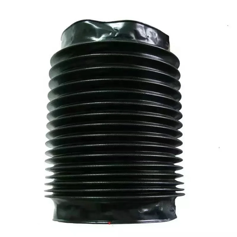 Nylon Rubber dust proof oil proof waterproof round bellows cover for Hydraulic Cylinders
