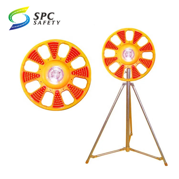 Светодиодный вращающийся вокруг янтарь вспышки трафика strobe предупредительный световой сигнал