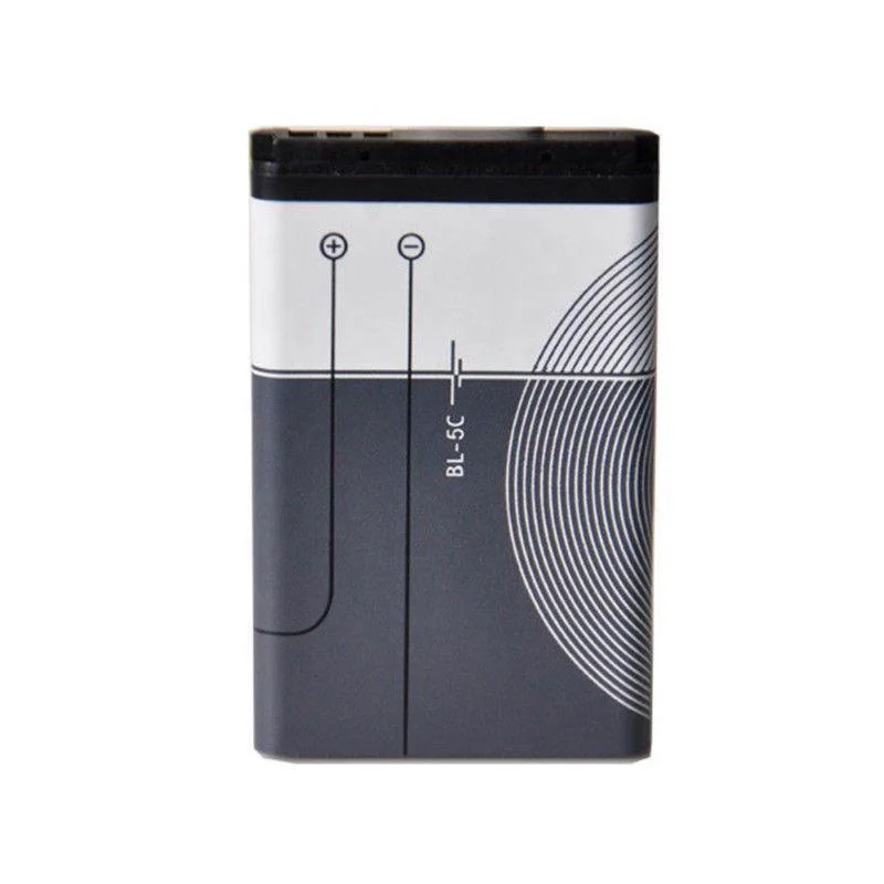 
BL-5C BL 5C Replacement Li-ion Lithium Battery 1020mAh Batteries for Nokia 1112 1208 1600 2610 2600 n70 n71 Bateria Accumulator 