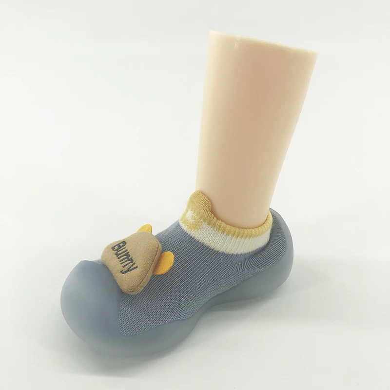 Prewalker newborn baby shoes cartoon pattern soft sole toddlers indoor home casual baby sock shoes