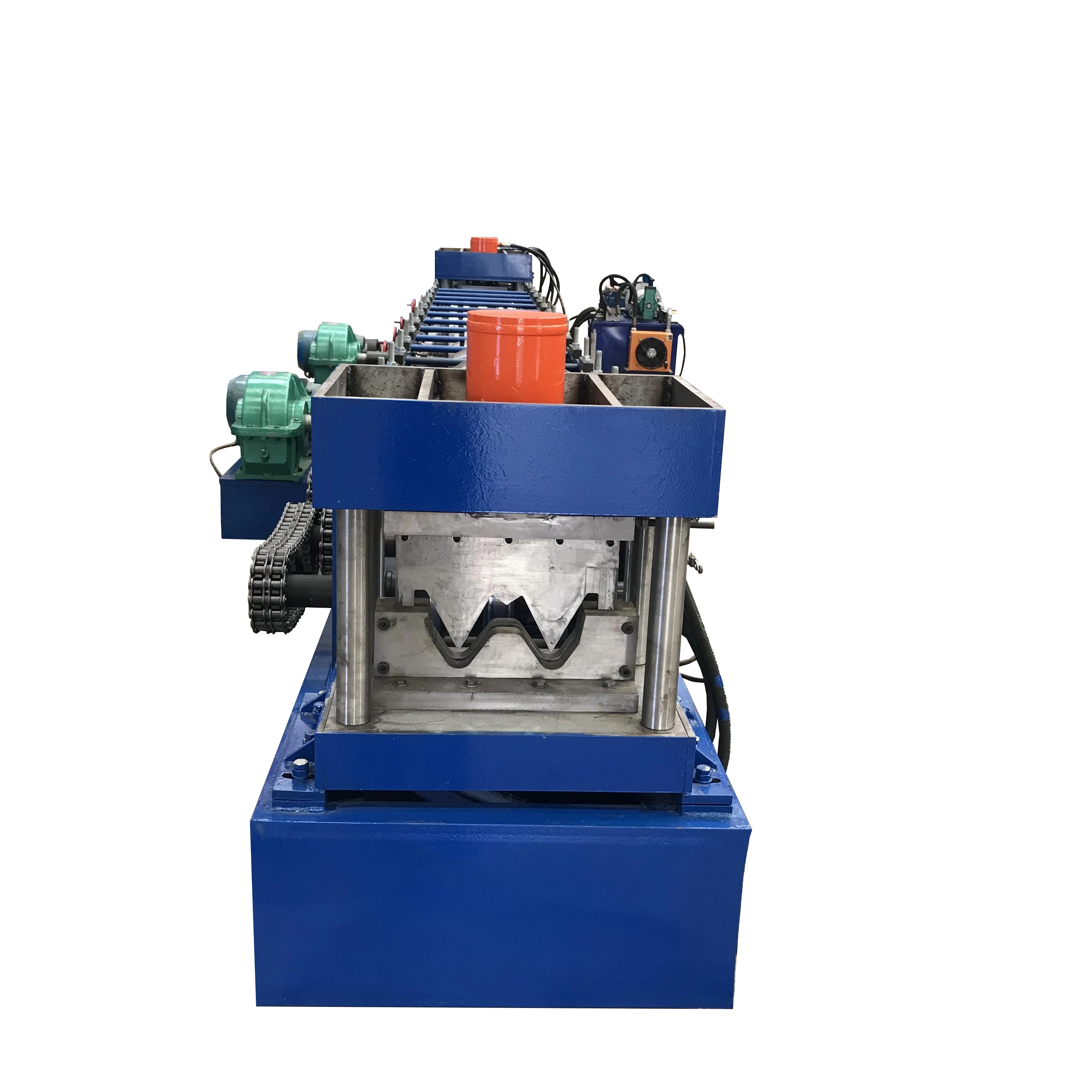 High Quality Metal Steel Iron Galvanized Highway Guardrail Roll Forming Machine