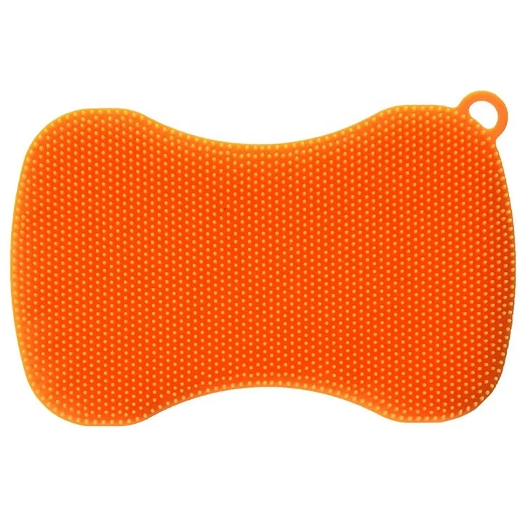 Wholesale High-temperature Kitchen Dish Washing Silicone Sponge