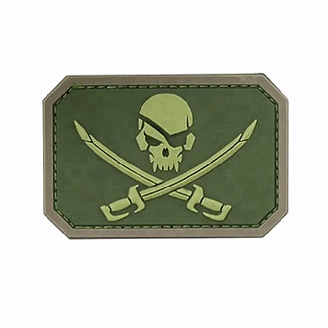 Factory emboss logo rubber clothing patches / Custom 3D PVC bag labels