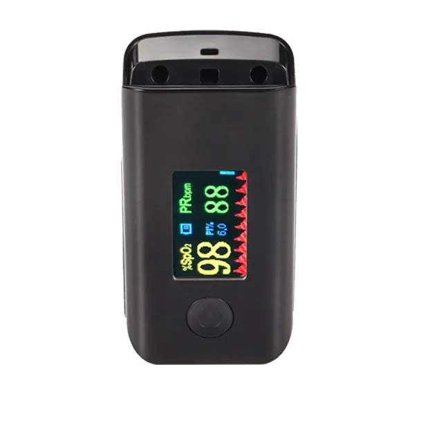 New design fingertip pulse oximeter  spo2 PR OLED screen pulse oximeter for home