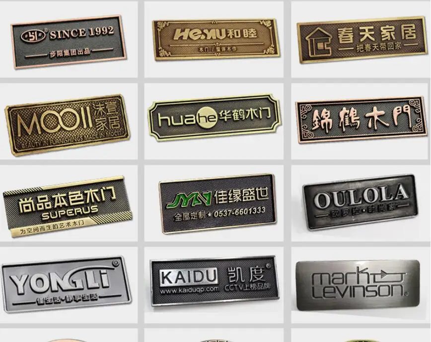 
Dongguan Metal Label for handbag 