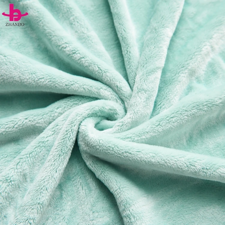 Hem edge or piping edge print flannel fleece chinese cheap queen bed blankets