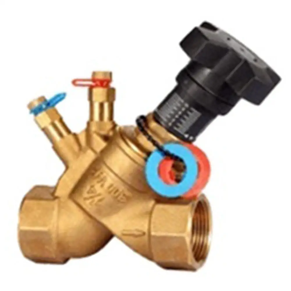 BMAG C83600 Bronze Balancing Valves Double Regulating Balance Flow Meter Valve