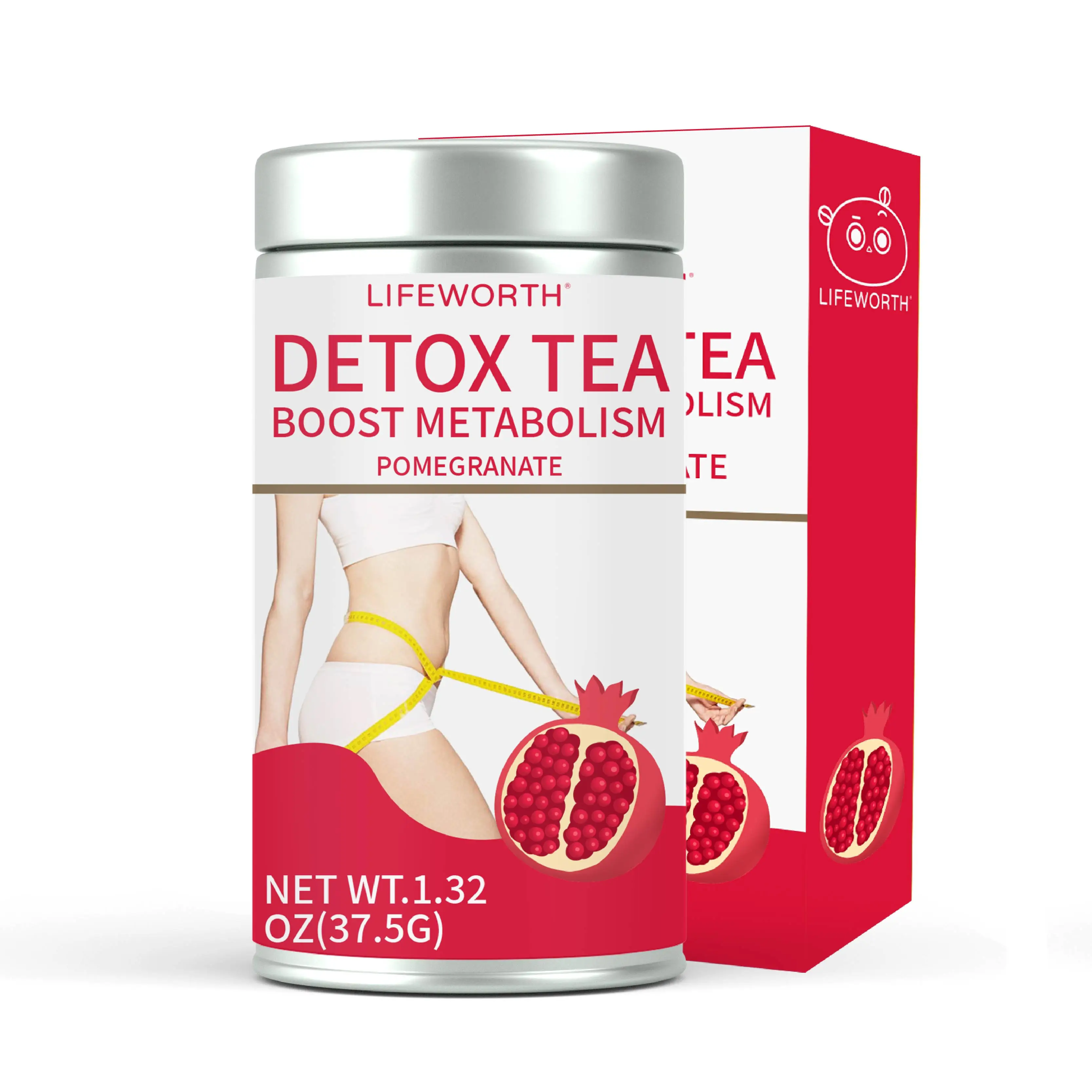 Lifeworth OEM  private label detox tea oem skinny tea herbal wholesale diet tea