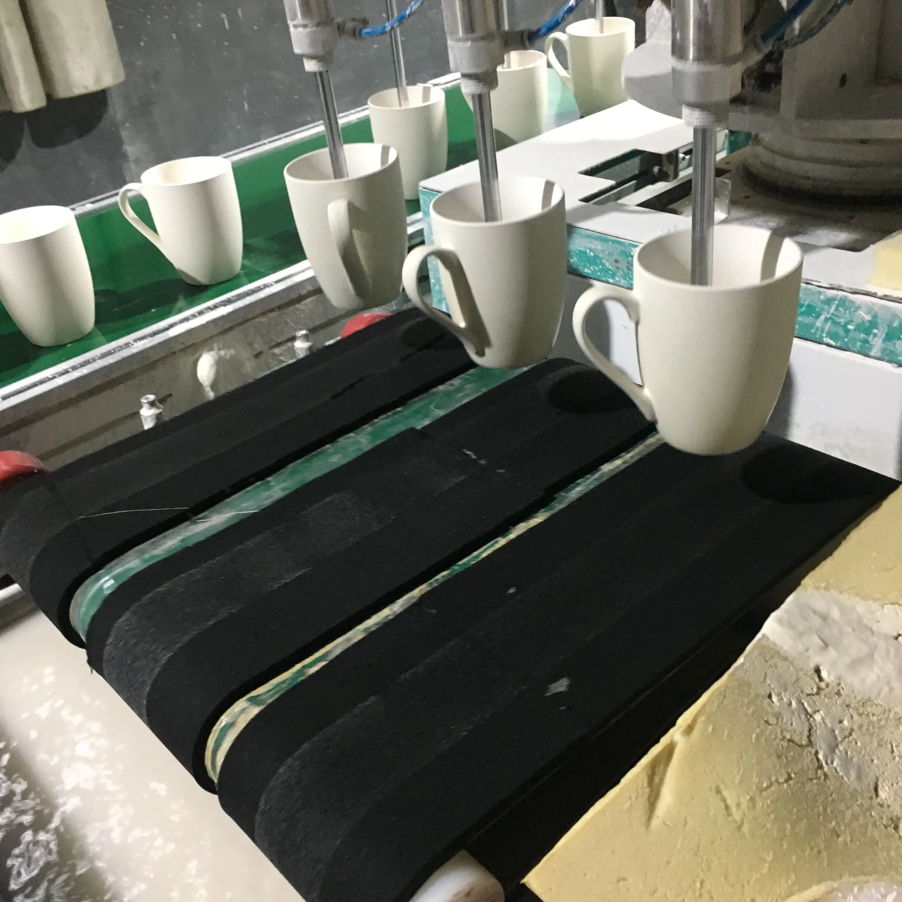 Pottery Production Automatic Line moulding machine Make Colors Machine Glaze Machine