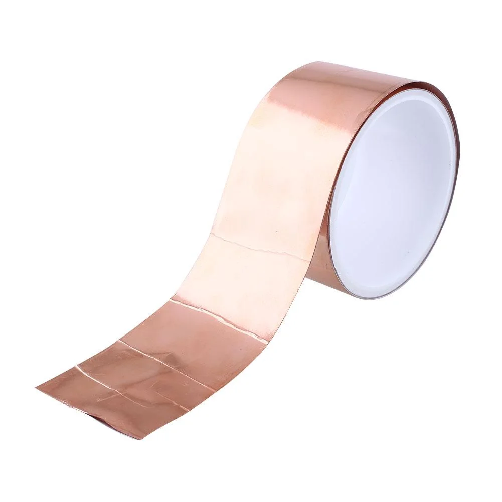 Single-Sided High Conductive Adhesive Double Sided Copper Foil Industrial Tape For EMI Shielding Slug and Snail Barrier
