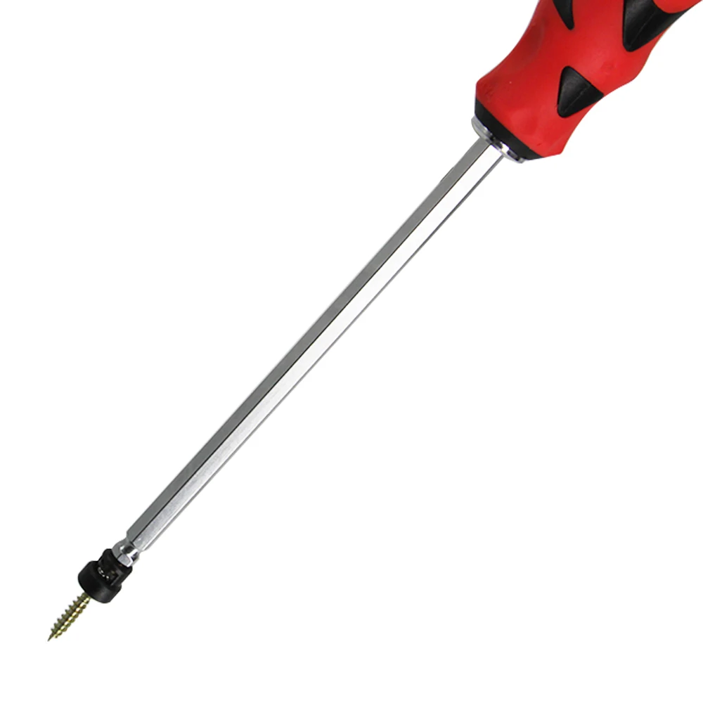 DILGOD High Quality Screwdriver  Magnetizer Ring Removable Bit Rubber Handle CRV Steel Screwdriver Set Hand Toolsl