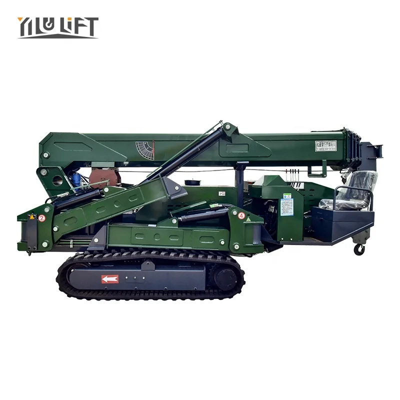 Top Performance Remote Controlled Hydraulic Spider Mobile Crane with CE Certificate