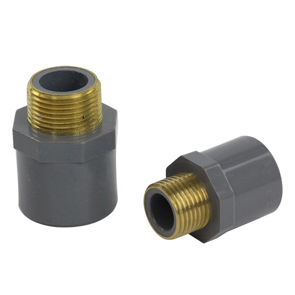 pvc connectors internal thread pipe fitting plastic pp compression fitting